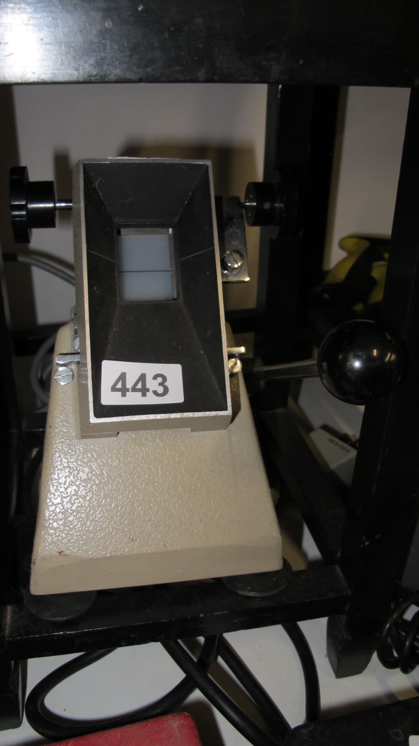 Lot 443: film splicer