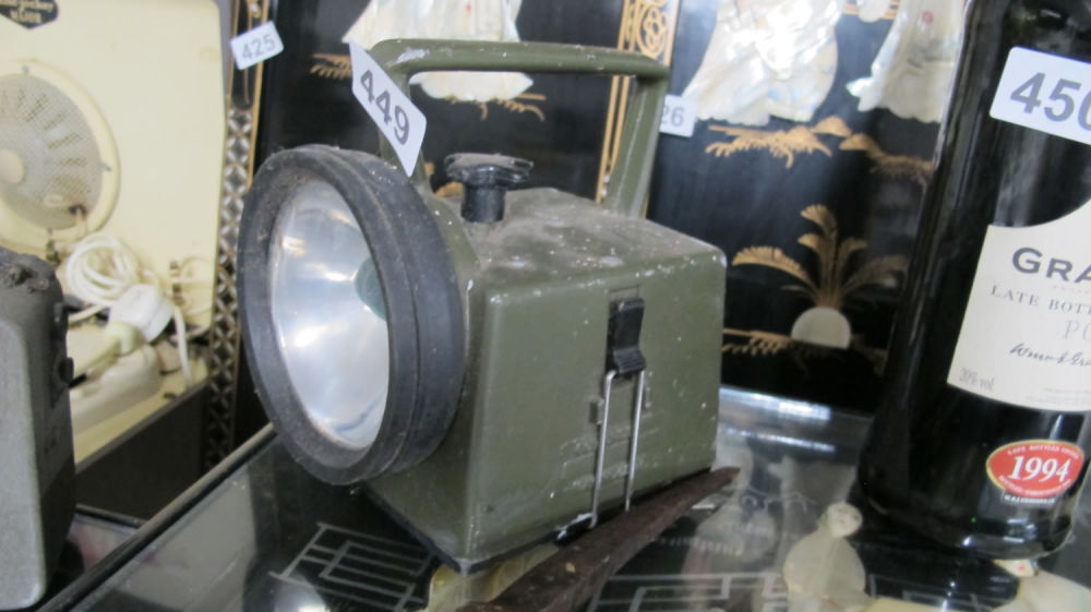 Lot 449: A vintage torch