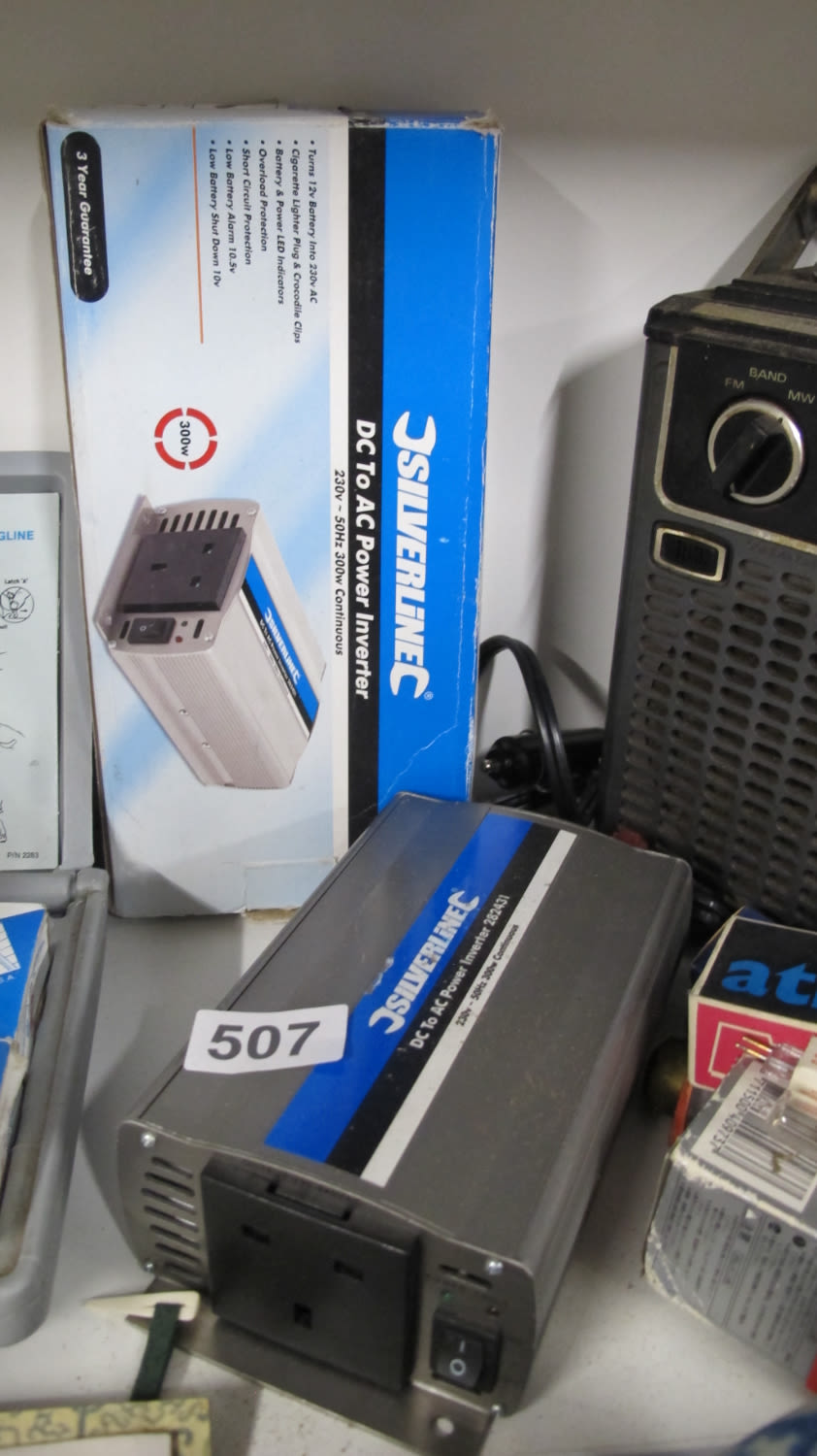 Lot 507: DC power inverter