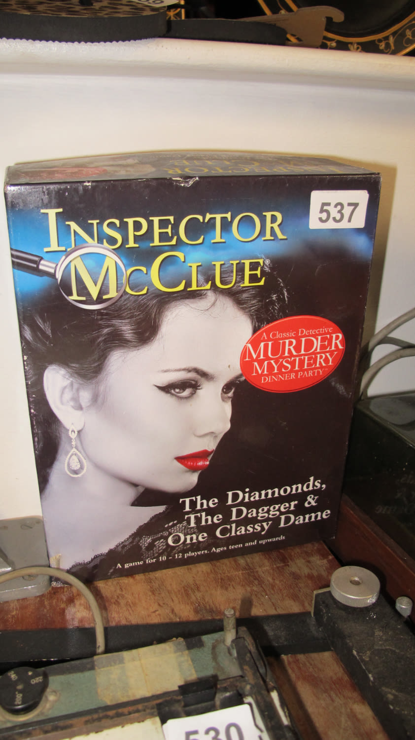 Lot 537: Murder Mystery dinner party