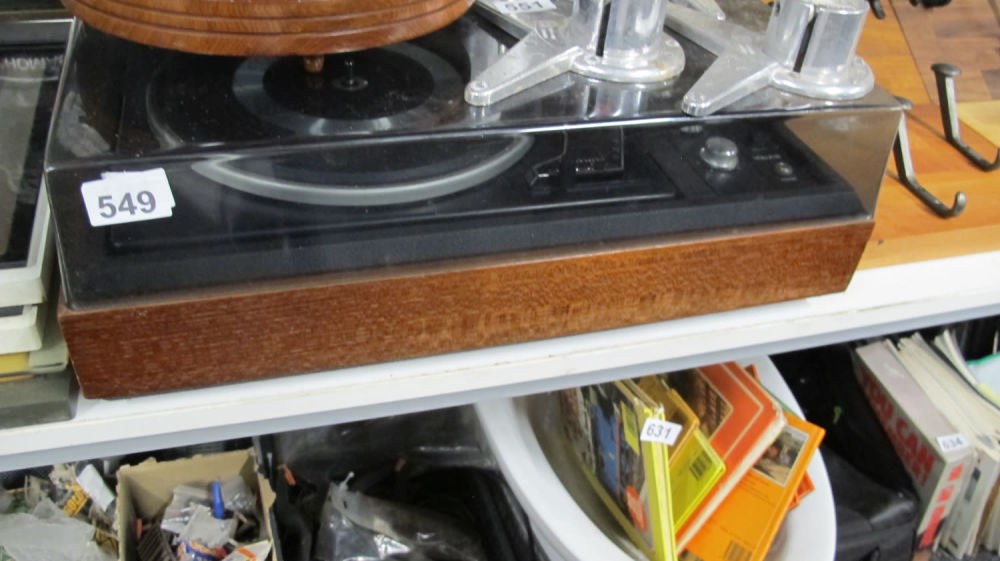 Lot 549: Vintage hi-fi system