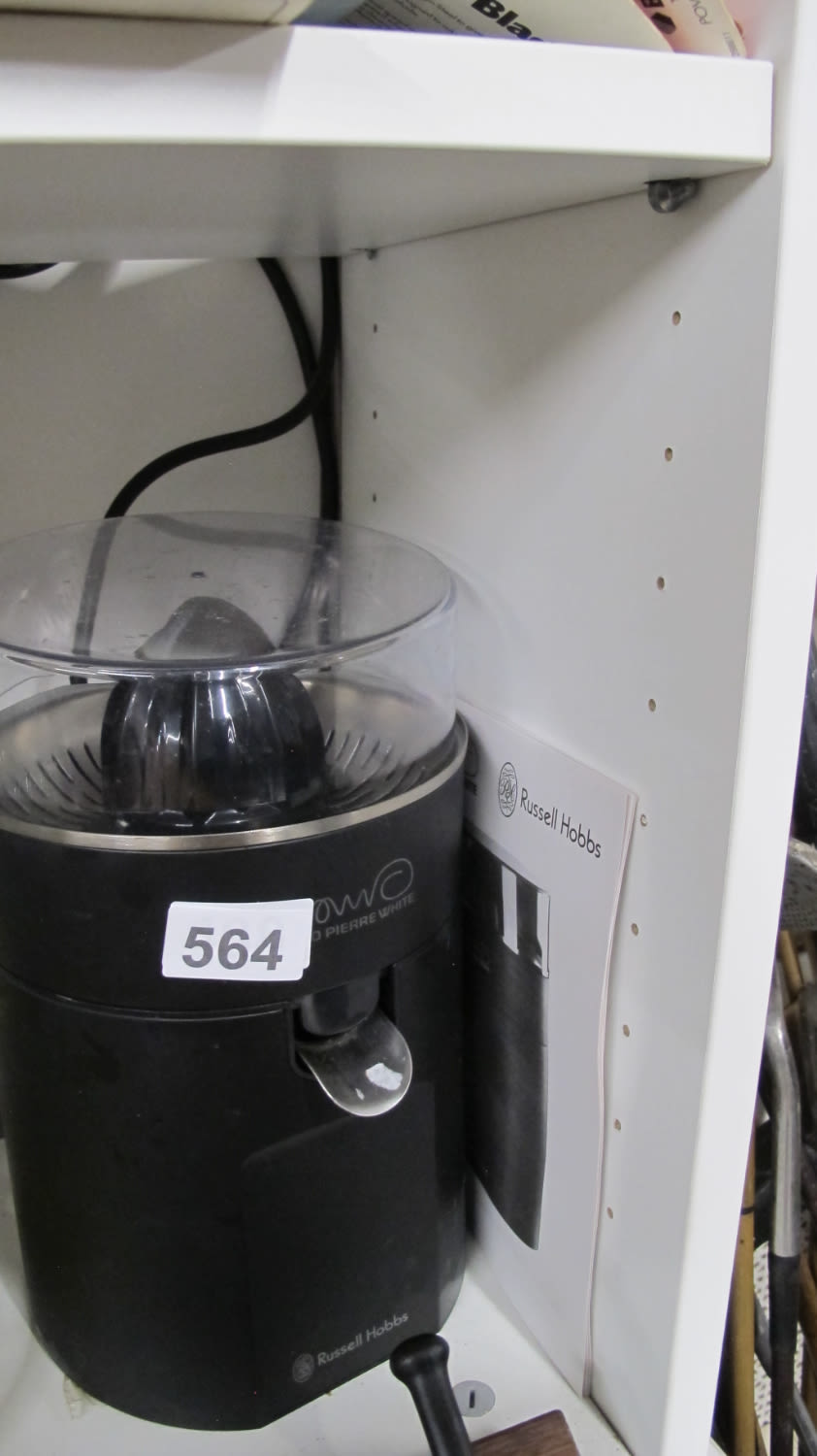 Lot 564: Russell Hobbs juicer