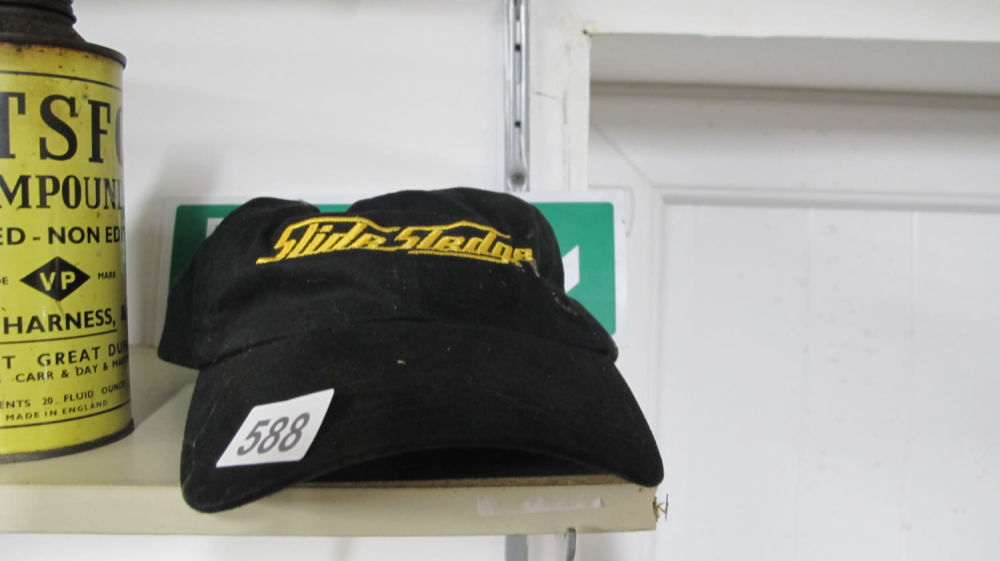 Lot 588: Slide Sledge baseball cap