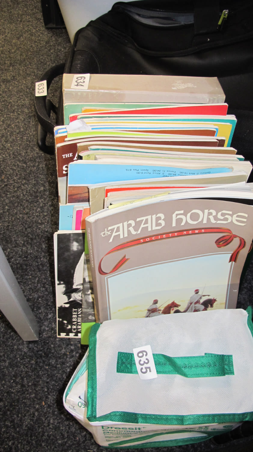 Lot 634: Arab horse magazines
