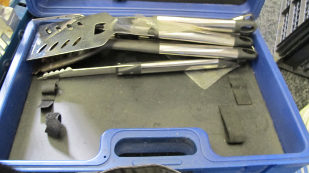 Lot 704: Barbeque tools