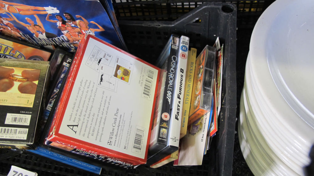 Lot 708: DVD's etc.