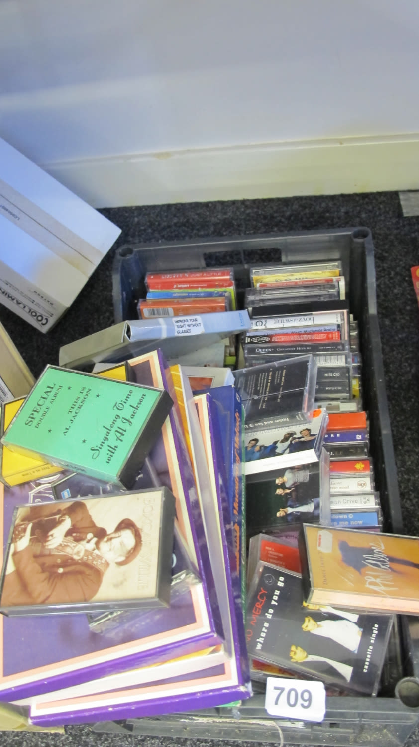 Lot 709: Cassette tapes