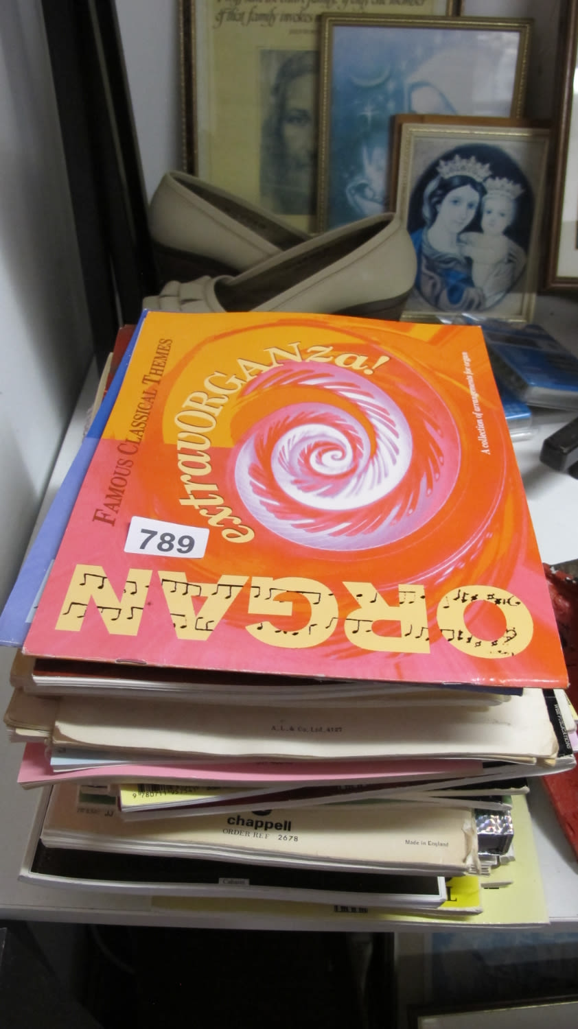 Lot 789: A quantity of sheet music, unfortunately not including...