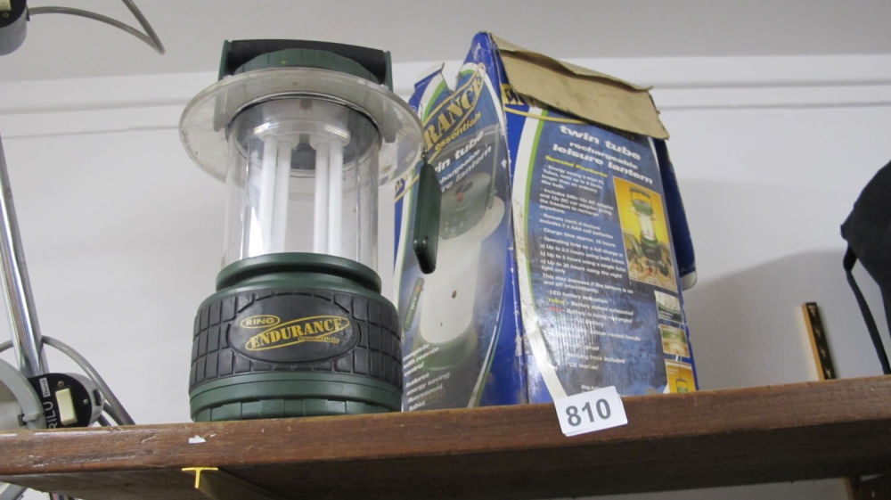 Lot 810: Camping lantern