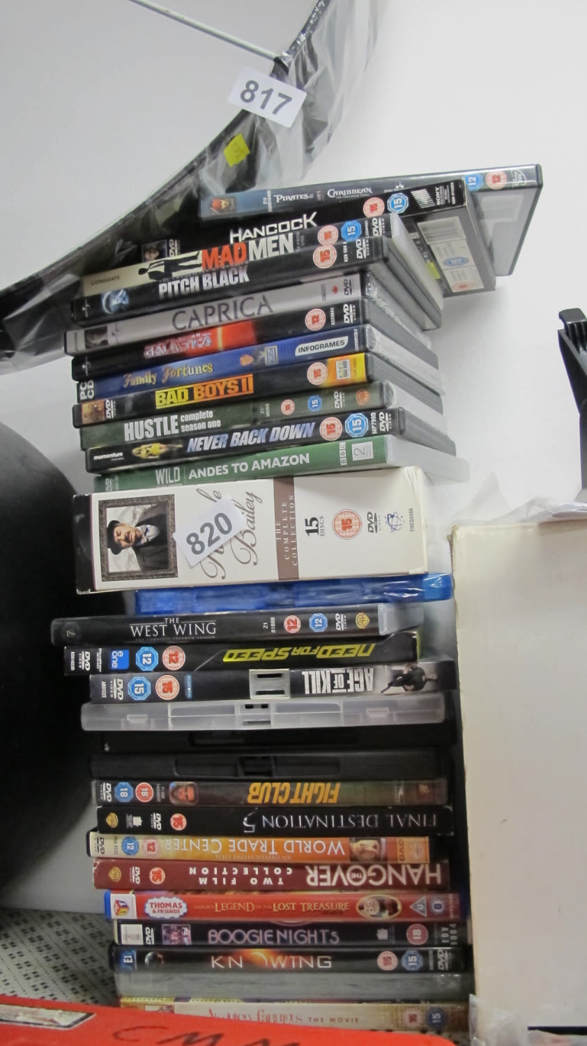 Lot 820: Quantity of DVD's