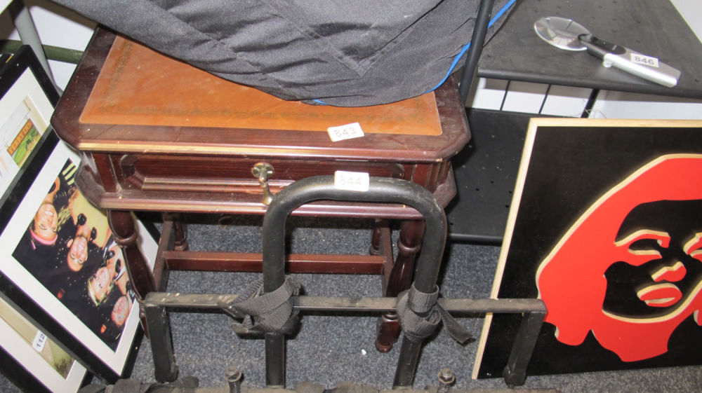Lot 843: Side table