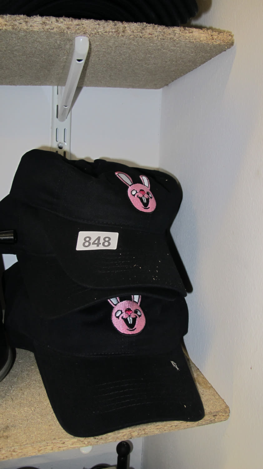 Lot 848: Sucker Punch baseball caps