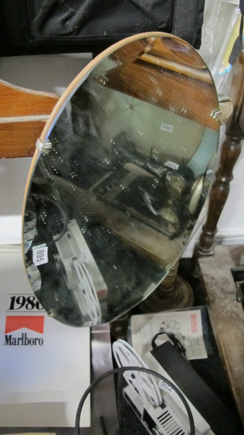 Lot 895: Circular mirror