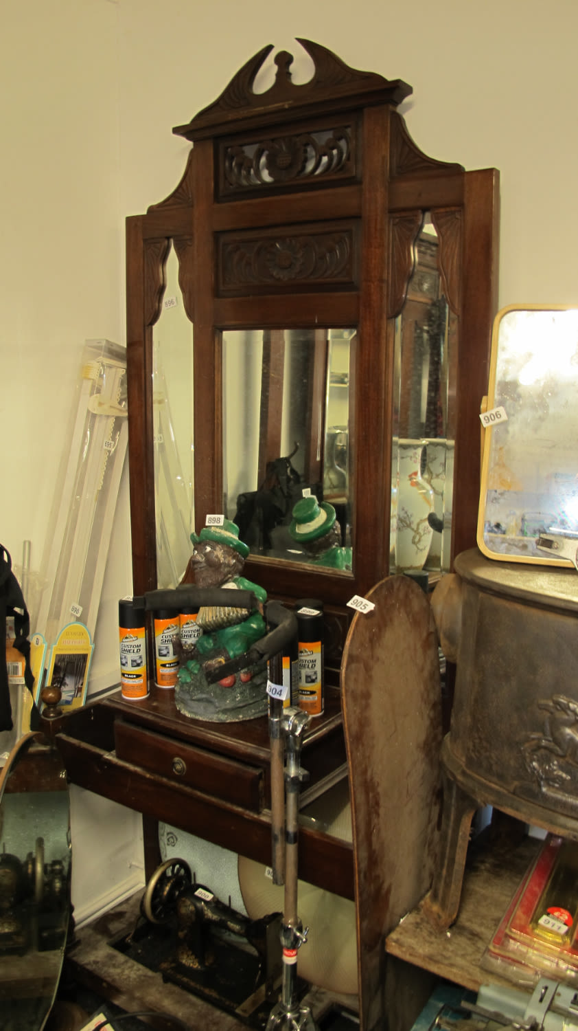 Lot 896: Hall stand