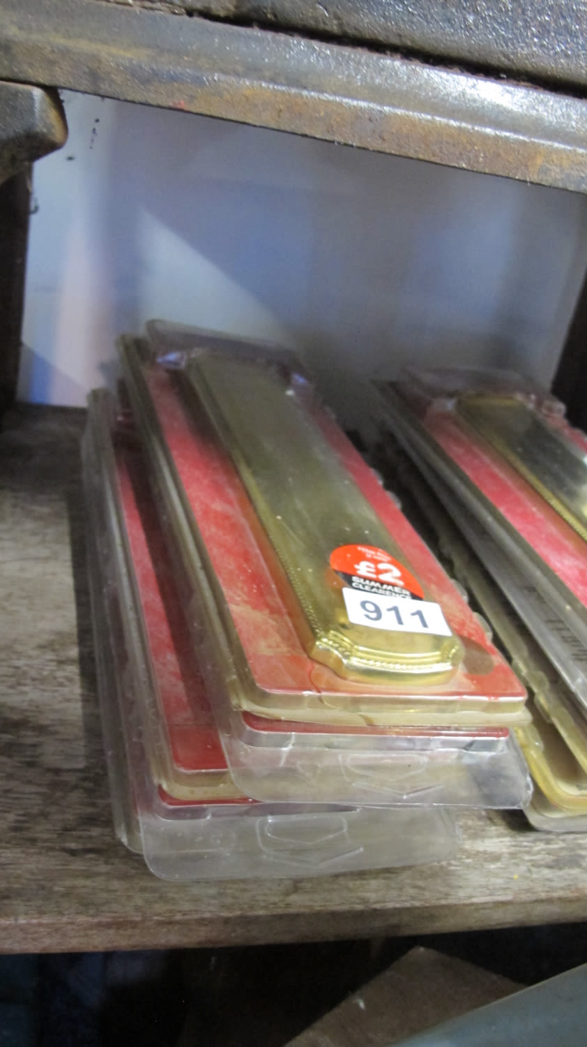 Lot 911: Door plates