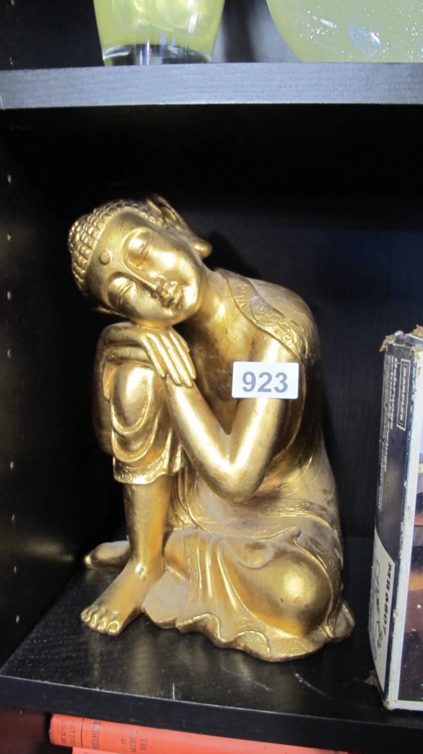 Lot 923: Golden buddha