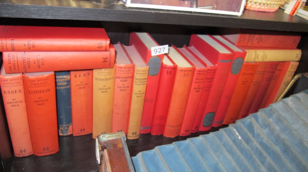 Lot 927: Quantity of books on counties