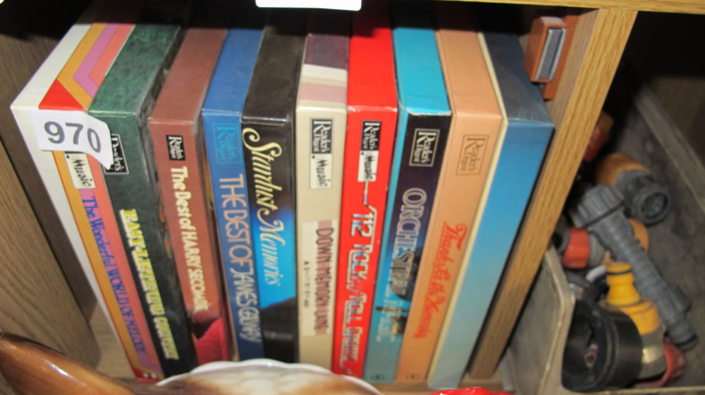 Lot 970: casette tapes