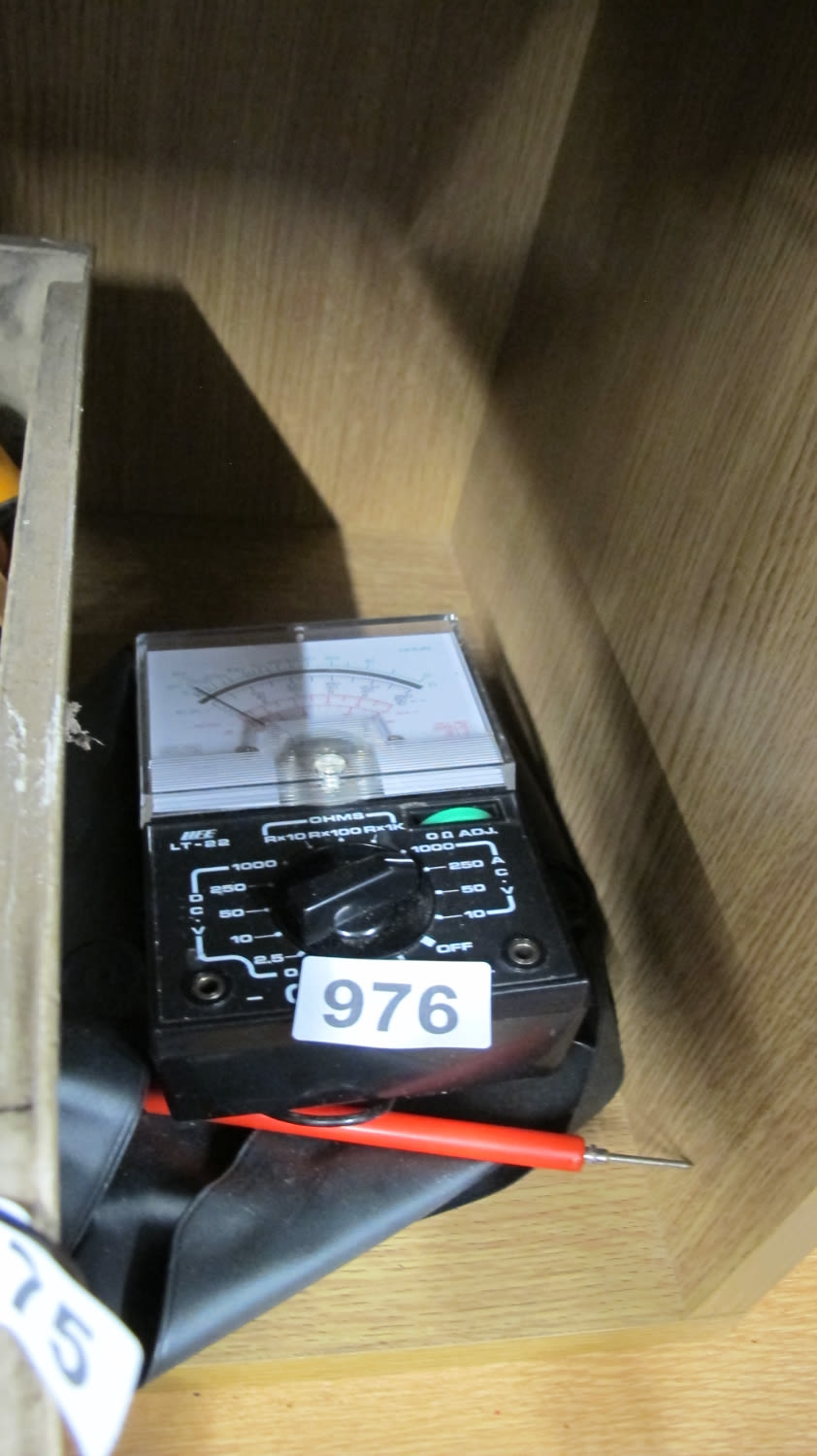 Lot 976: electrical meter