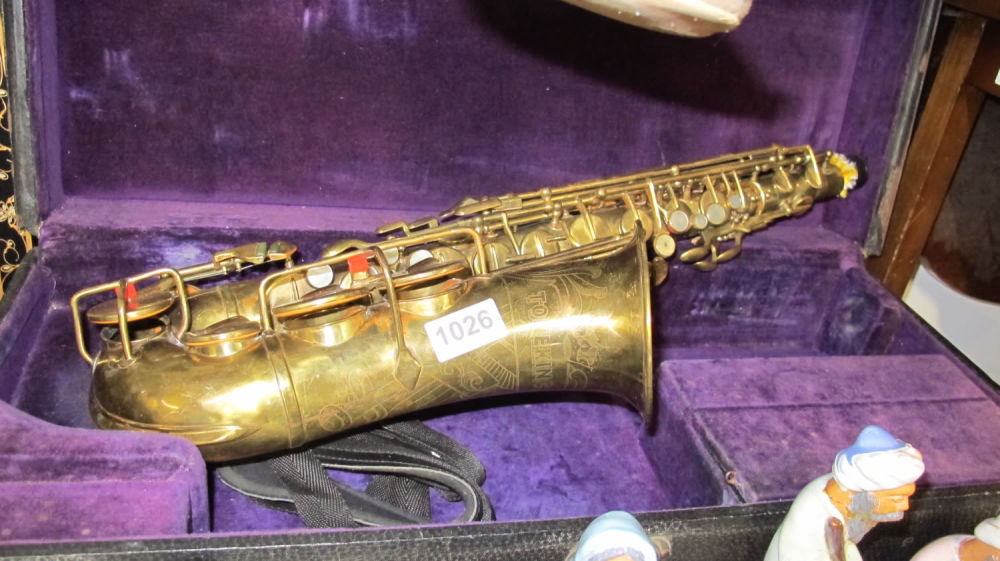 Lot 1026: saxophone