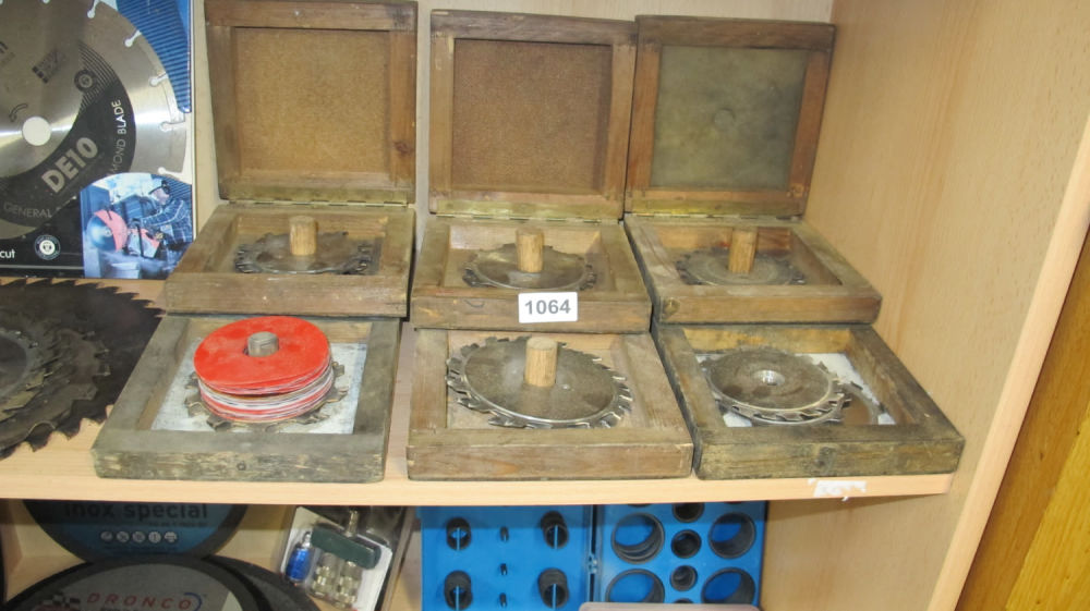 Lot 1064: circular saw blades