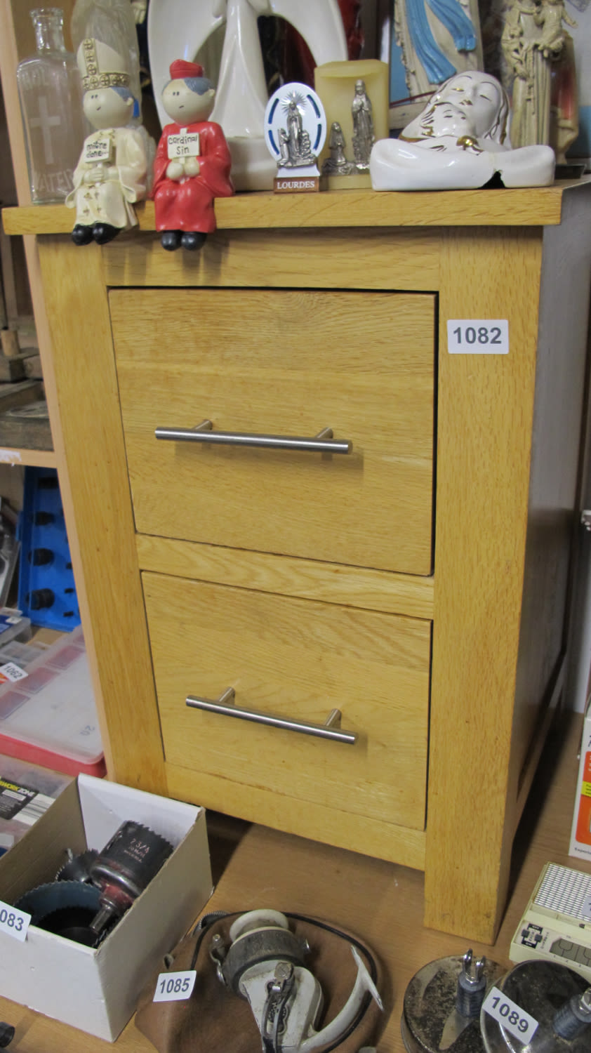 Lot 1082: wooden drawers
