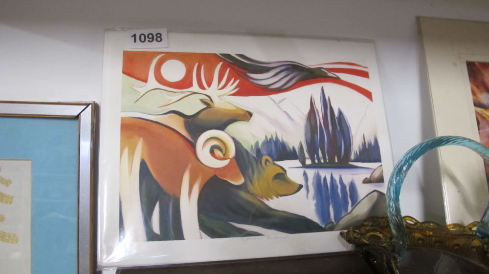 Lot 1098: wall art