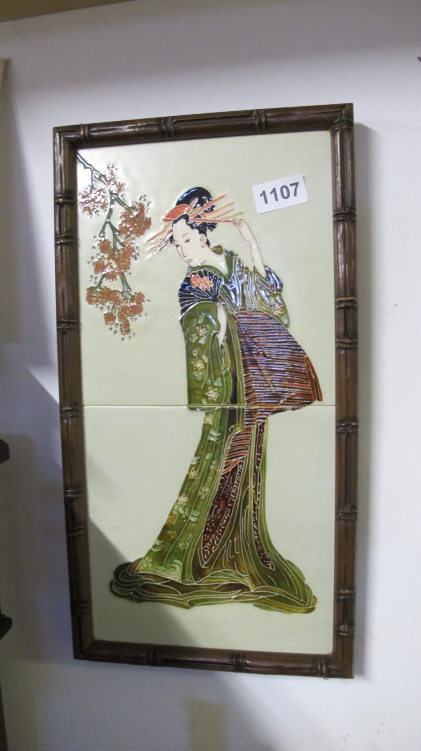 Lot 1107: ceramic tile picture