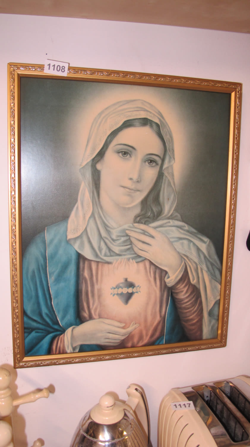 Lot 1108: Religious picture