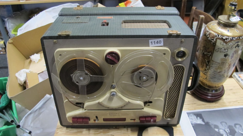 Lot 1140: reel to reel tape recorder