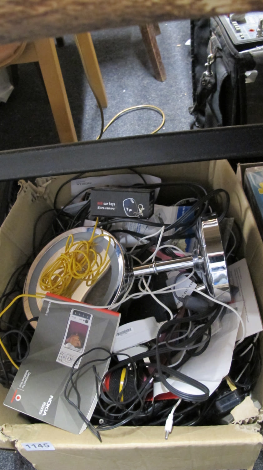 Lot 1145: box of misc