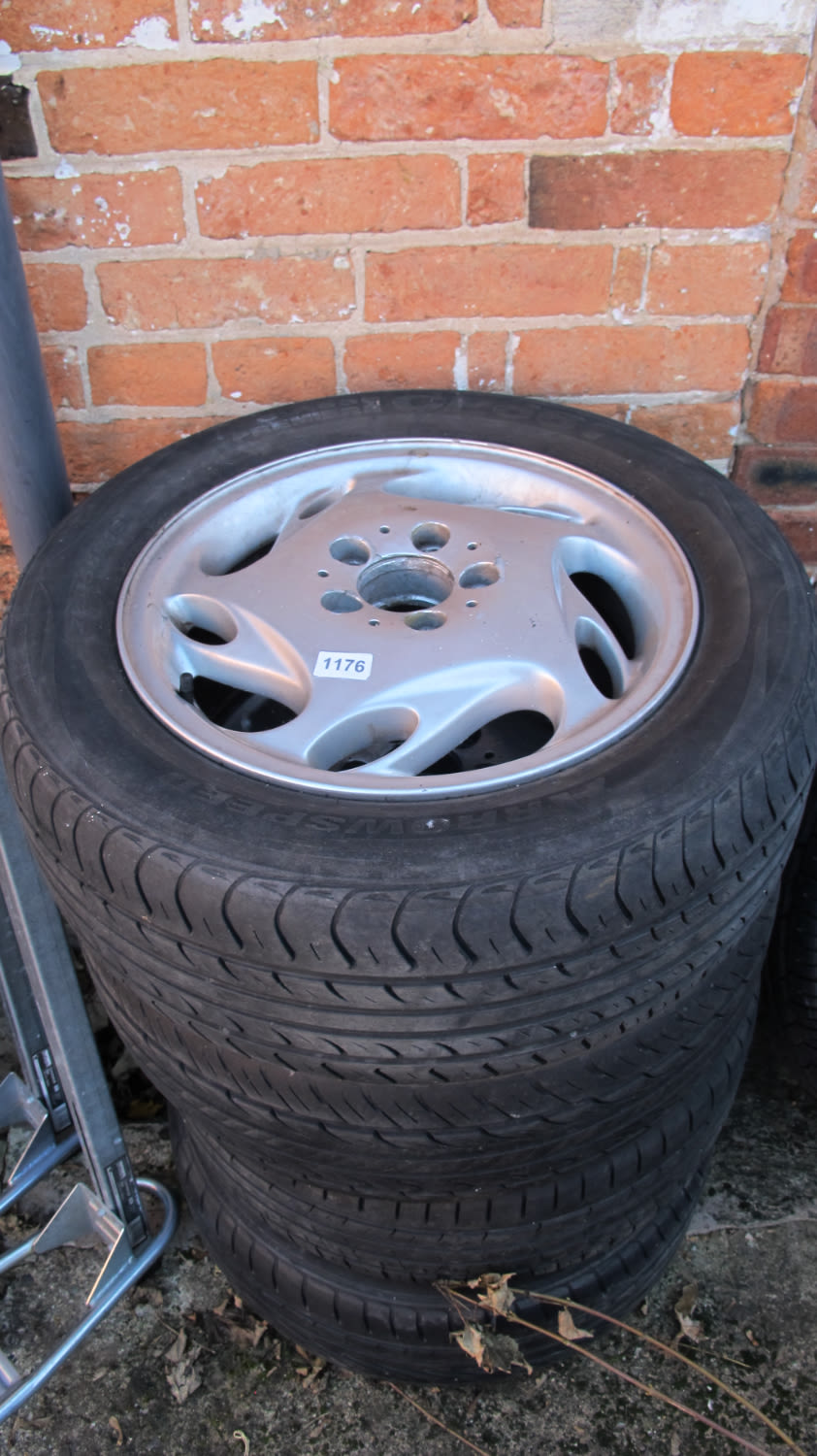 Lot 1176: 4 wheels