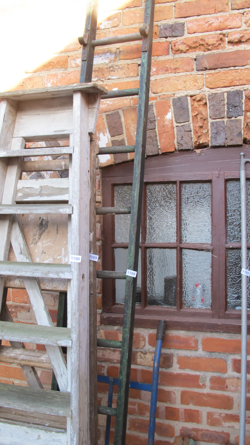 Lot 1188: ladder