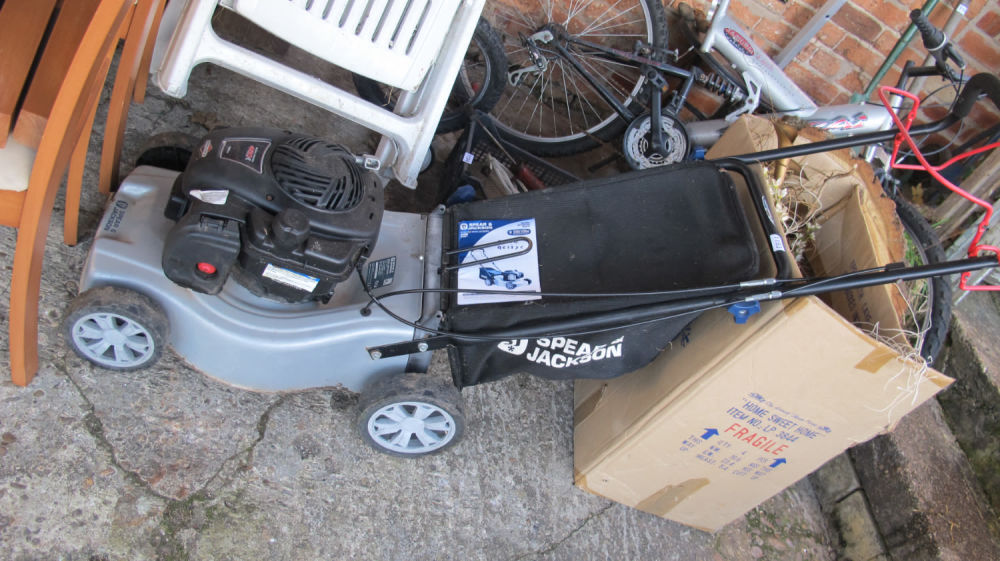 Lot 1193: electric lawn mower