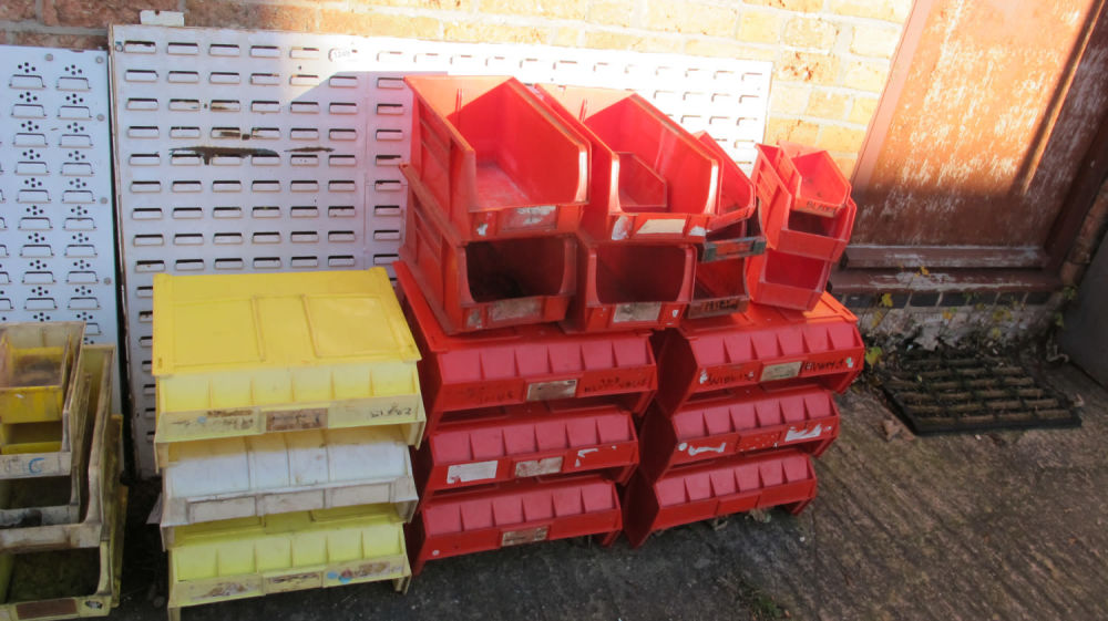 Lot 1249: workshop storage