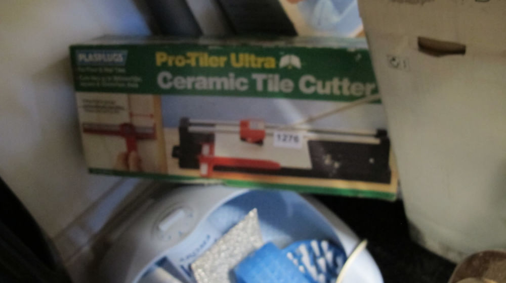 Lot 1276: tile cutter