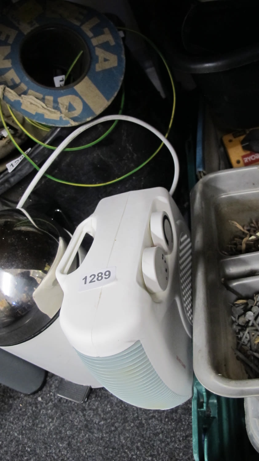 Lot 1289: fan heater