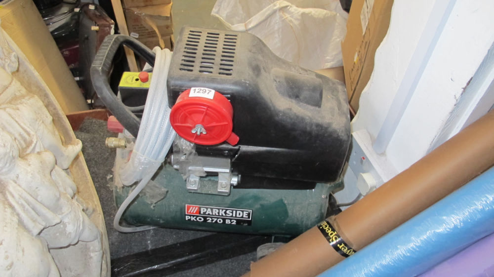 Lot 1297: Parkside Pro portable compressor