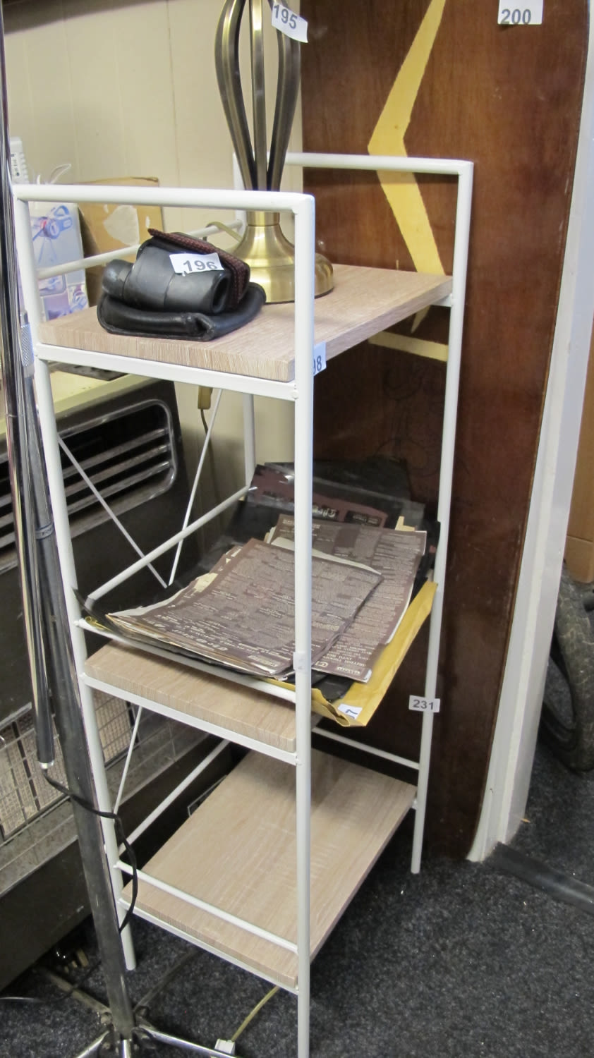 Lot 198: Shelves