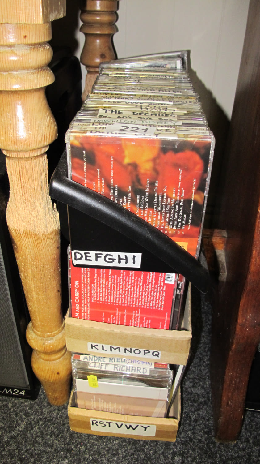Lot 221: A quantity of CD's
