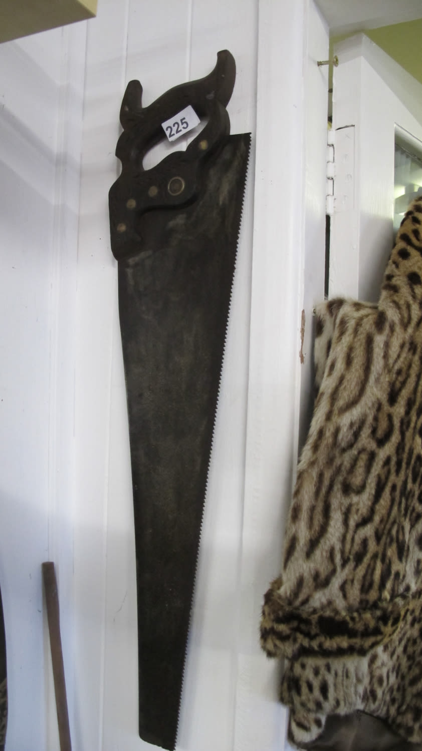 Lot 225: Large saw