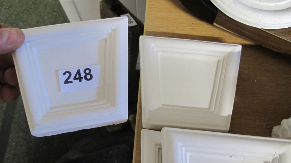 Lot 248: 2 plaster mouldings