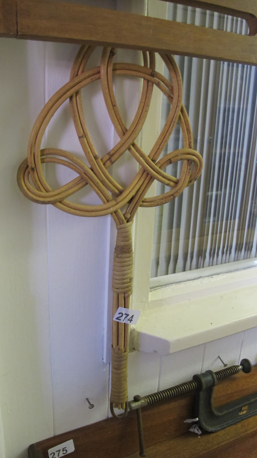 Lot 274: A carpet beater