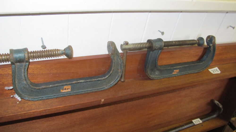Lot 276: 2 G Clamps