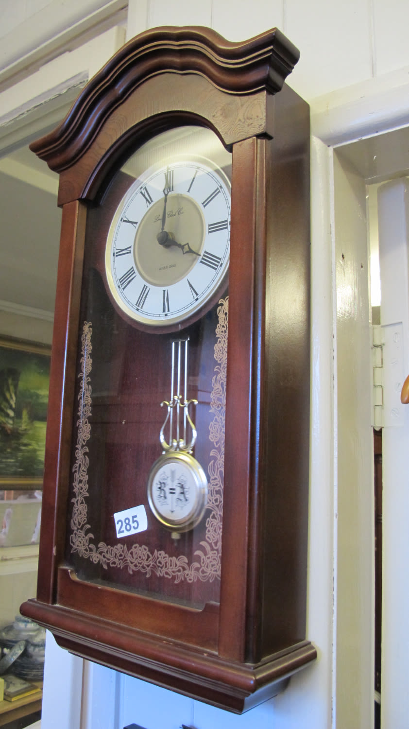 Lot 285: Vienna wall clock