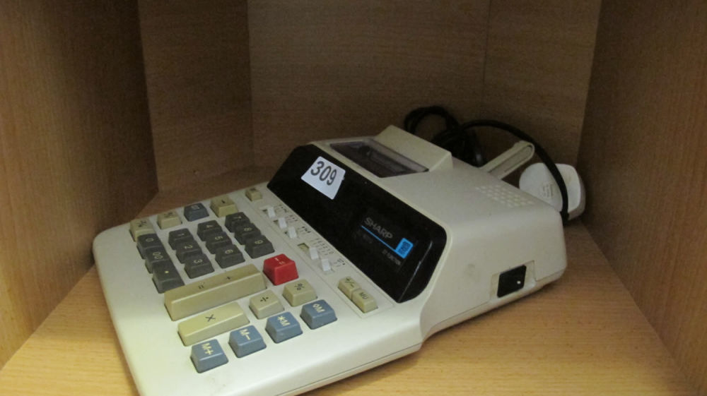 Lot 309: Accountants calculator