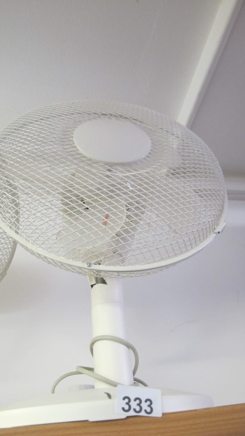 Lot 333: Desk fan
