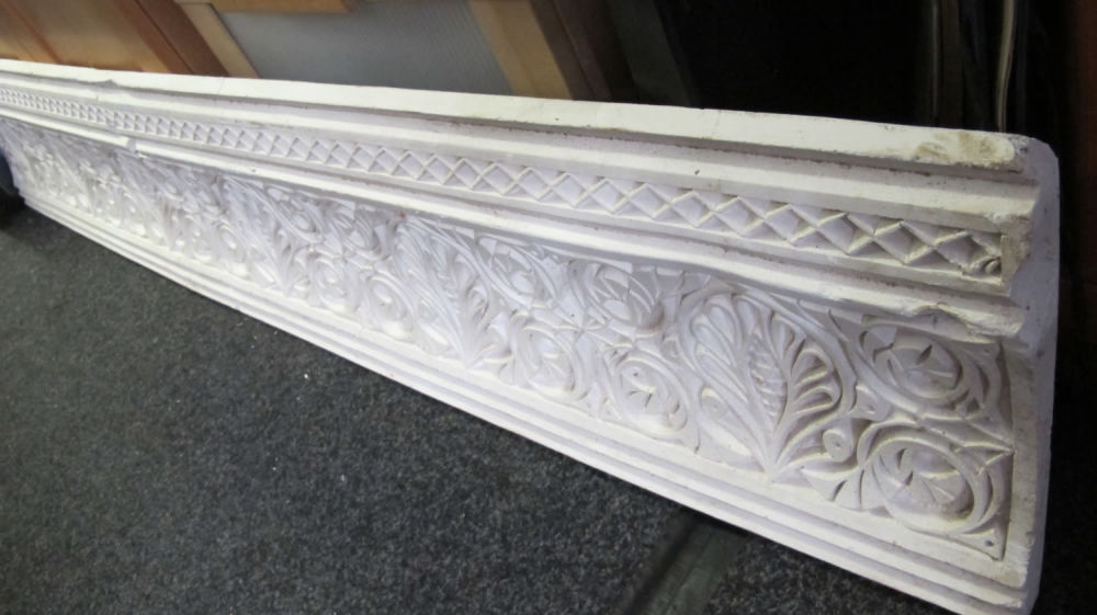 Lot 336: Decorative plaster moulding