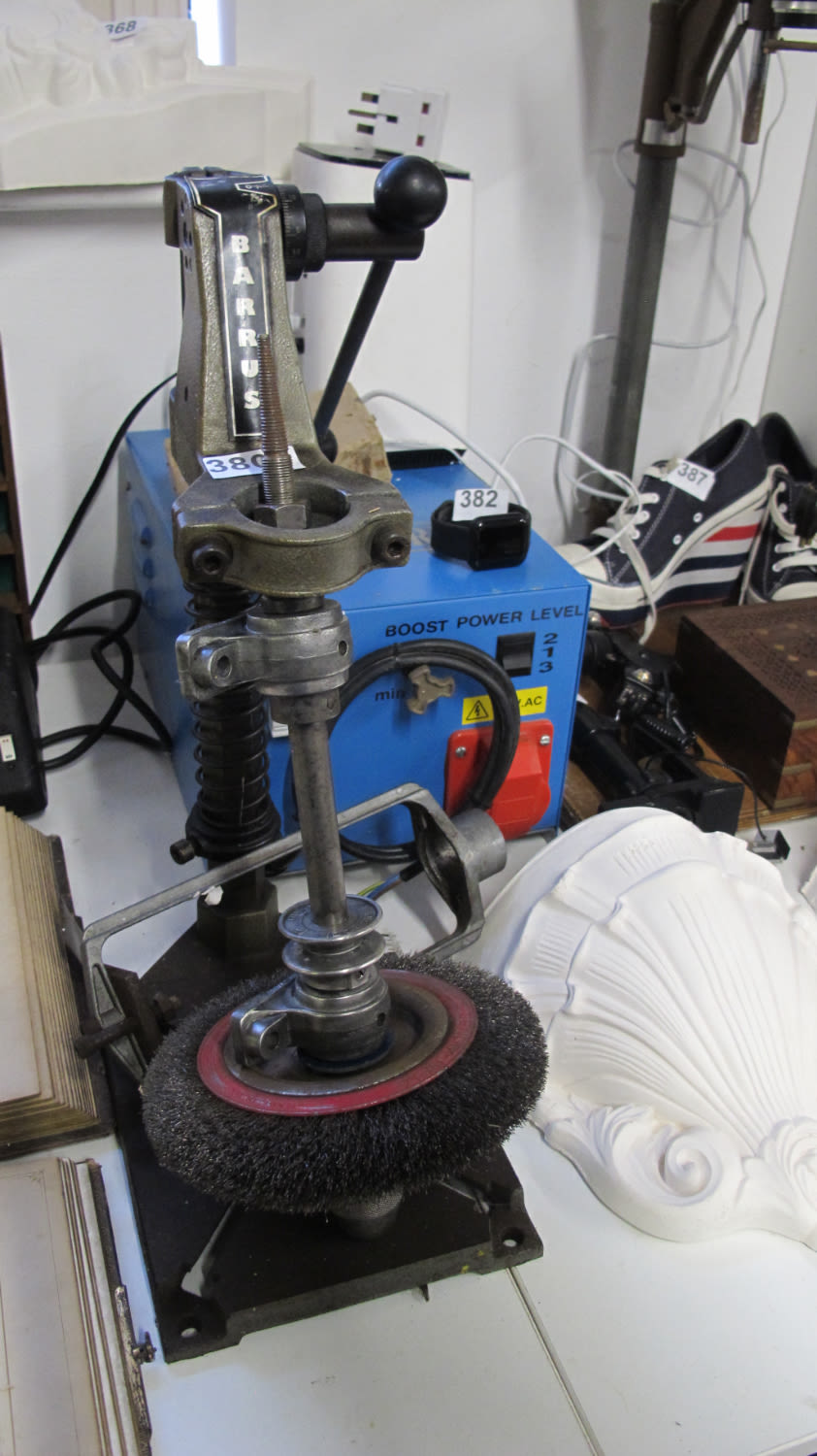 Lot 380: Barrus drill stand etc.