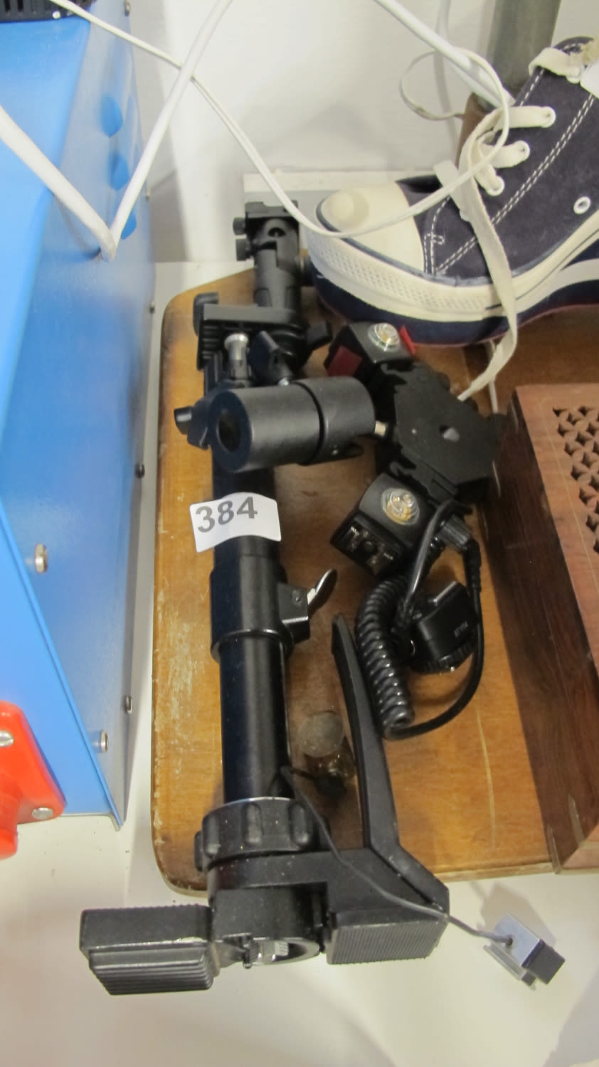 Lot 384: specialised JVC camera multi pod